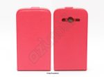 Flexi Slim flip tok - Samsung Galaxy Core 2 / G355 - piros