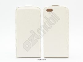 Flexi Slim flip tok - Samsung Galaxy S5 mini / G800 - fehér