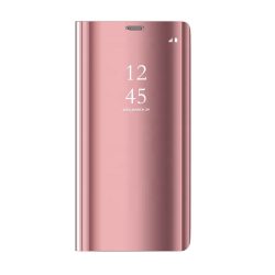 Clear View Flip Cover tok - Huawei P40 Lite  - pink