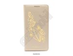   Dekorált Flip tok - Magnet Flip tok - Xiaomi Redmi 5 Plus - arany