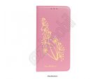   Dekorált Flip tok - Magnet Flip tok - Xiaomi Redmi 6A - pink