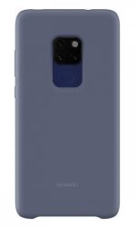 Gyári szilikon tok - Huawei Mate 20 - kék