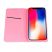 Magnet Flip tok - iPhone X / Xs (5.8") - pink