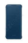   Wallet gyári flip tok - Huawei P Smart (2019) / Honor 10 Lite - kék 