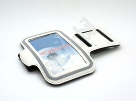 Armband Slim Case (karra rakható tok) - Samsung Galaxy S3 / S4 - fehér