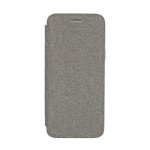   Vennus Flip Tok - Samsung Galaxy S9 / G960 - Textil - szürke
