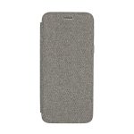   Vennus Flip Tok - iPhone X / Xs (5.8") - Textil - szürke