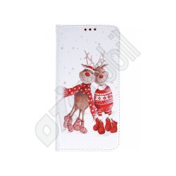 Smart Trendy flip tok - Samsung Galaxy A307 - A30s / A505 - A50 / A507 - A50s (2019) - Rénszarvasok