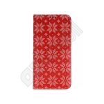   Smart Trendy flip tok - Huawei P30 Lite - Xmas desing - piros