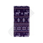 Smart Trendy flip tok - Huawei P30 Lite - Xmas desing - lila