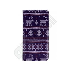 Smart Trendy flip tok - iPhone 11 (6.1") - Xmas desing - lila