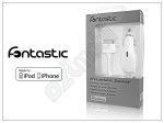UGY Fontastic - Iphone 4 - Autós töltő  - fehér