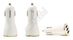   UGY autós USB töltő fej - Remax Dolfin RCC-303 (3xUSB, 3,4A) - fehér