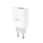   Hoco Wall - Rapido C80A - Type-c USB hálózati töltő - 3,1A QC 3.0 / PD 3.0 - fehér   