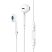 DEVIA Mic smart earpods headset - 3,5 jack - fehér