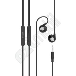 DEVIA ripple in-ear D2 headset - fekete