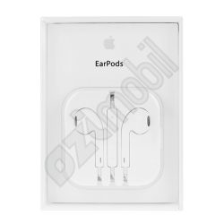 Apple EarPods - gyári vezetékes headset - App MD827 - Iphone 5 / 5s / 6 / 6s / 6 Plus / 6s Plus / 7 - 8 / 7 - 8 Plus / X - Xs / Xr / Xs MAX / 11 / 11 Pro / 11 Pro Max- fehér