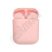 Earphones bluetooth TWS i12 power bank - pink