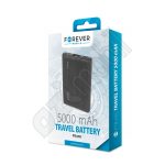 Forever Power Bank PTB-05S - 5000mAh - fekete