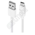 UGY adatkábel - EX Micro USB Type-C - fehér 1 méter
