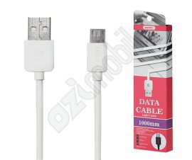 UGY adatkábel - Remax Light Cable 1M - RC-006m Micro usb - fehér
