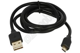 EX adatkábel - Micro USB 1 méter - fekete 