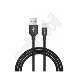 Devia LightningUSB kábel szett 5 / 6 / 7 - 8 / 7 - 8 Plus / X - Xs / Xr / Xs MAX / 11 / 11 Pro / 11 Pro Max - fekete