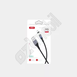 XO NB125 mágneses kábel 1 méter 2A - Iphone 5/6/7/8/7 - 8 Plus/X-Xs/Xr/Xs MAX/11/11Pro/11 Pro Max - fekete
