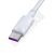 USB Type-C adat- és töltőkábel 5A 1,5m-es vezetékkel - Devia Smart Shark - white