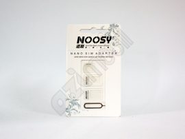 Noosy Nano és Micro SIM-kártya adapter (3 in 1) kiszedő szerszámmal