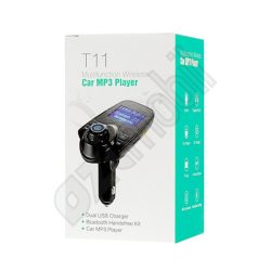 Transmiter FM T-11 - 2xUSB - multifunkciós vezeték nélküli autós mp3 lejátszó