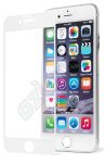   Ütésálló kijelzővédő üvegfólia - Iphone 7 - fehér - Full Screen, ívelt 