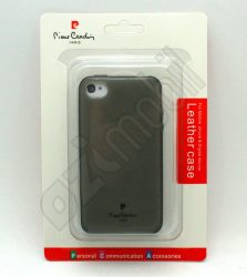 Pierre Cardin szilikon hátlap - iPhone 4G / 4s - füst