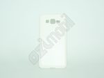   Ultra Slim 0,3 mm - Samsung Galaxy Grand Prime / G530 - bőrhatású szilikon hátlap - fehér