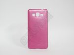   Ultra Slim 0,3 mm - Samsung Galaxy Grand Prime / G530 - bőrhatású szilikon hátlap - pink