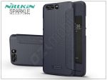   Nillkin Sparkle - Huawei P9 oldalra nyíló flipes tok - fekete