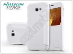   Nillkin Sparkle - Huawei P9 oldalra nyíló flipes tok - fehér
