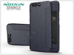   Nillkin Sparkle - iPhone X / Xs (5.8") oldalra nyíló flipes tok - fekete
