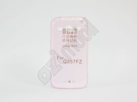 Ultra Slim 0,3 mm - Samsung Ace 4 / G357FZ - szilikon hátlap - pink
