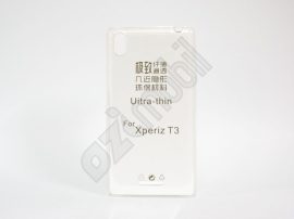 Ultra Slim 0,3 mm - Sony Xperia T3 / D5103 - szilikon hátlap - átlátszó 