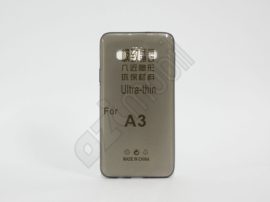 Ultra Slim 0,3 mm - Samsung Galaxy A300 / A3 - szilikon hátlap - füst színű