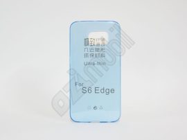 Ultra Slim 0,3 mm - Samsung Galaxy S6 Edge / G925F - szilikon hátlap - kék