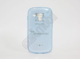 Ultra Slim 0,3 mm - Samsung Galaxy Trend / S7560 - szilikon hátlap - kék 