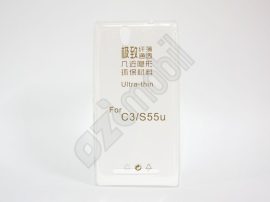 Ultra Slim 0,3 mm - Sony Xperia C3 / D2533 - szilikon hátlap - átlátszó