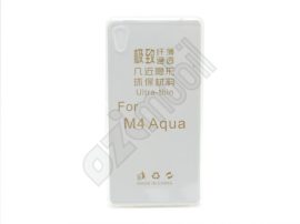 Ultra Slim 0,3 mm - Sony Xperia M4 Aqua / E2303 - szilikon hátlap - átlátszó