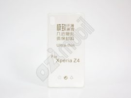 Ultra Slim 0,3 mm - Sony Xperia Z4 - szilikon hátlap - átlátszó 