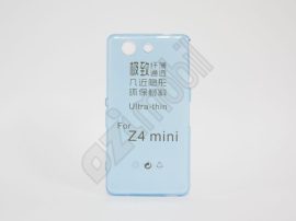 Ultra Slim 0,3 mm - Sony Xperia Z4 Mini - szilikon hátlap - kék 