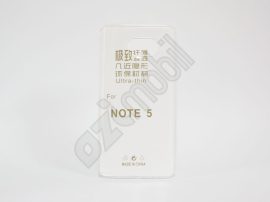 Ultra Slim 0,3 mm - Samsung Galaxy Note 5 - szilikon hátlap - átlátszó