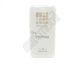 Ultra Slim 0,3 mm - Huawei Y5 / Y560 (2015) - szilikon hátlap - átlátszó