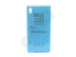   Ultra Slim 0,3 mm - Sony Xperia M4 Aqua / E2303 - szilikon hátlap - kék